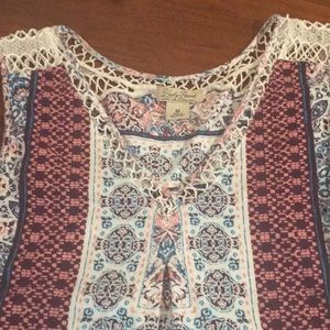 Women’s Lucky Brand Crochet Tank